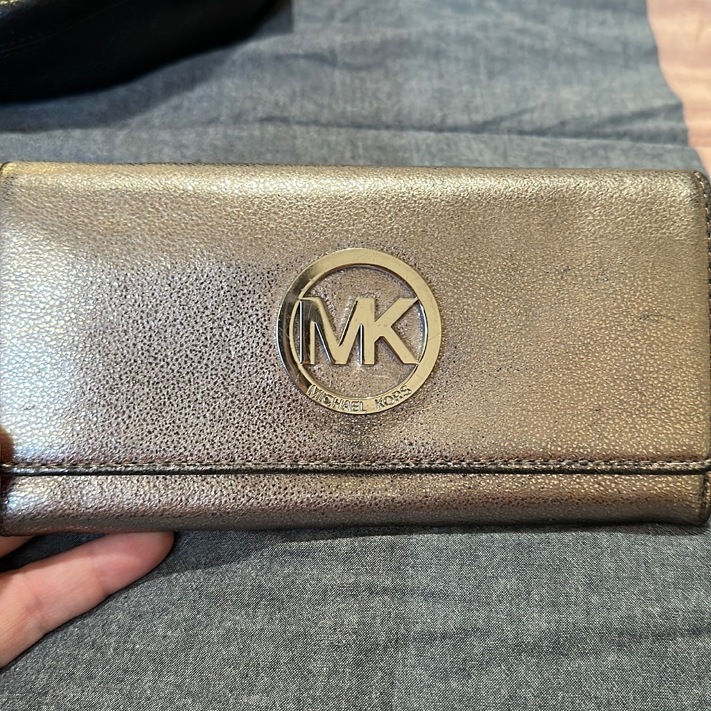 Silver Michael Kors Wallet